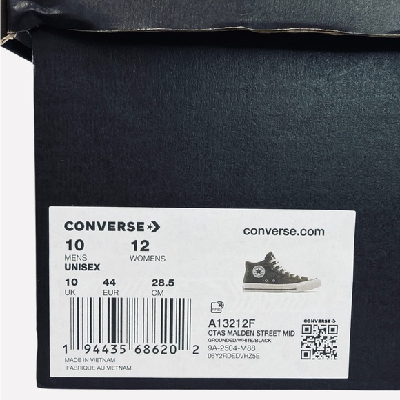 Converse CTAS High Top Shoes Sneaker Brown Canvas A13212F Mens Size 10/Wmn Sz 12 - Picture 11 of 11